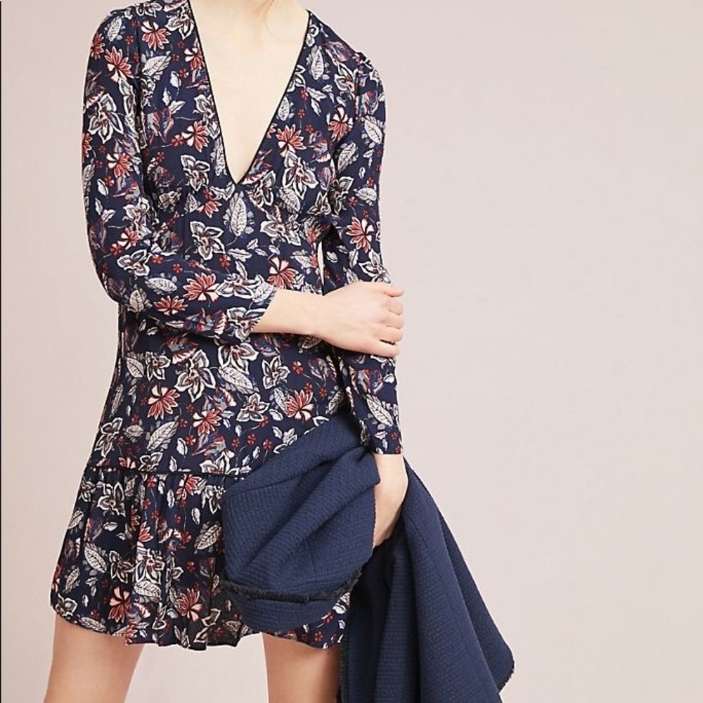 Anthropologie Ella Moss Vivian Dress Small